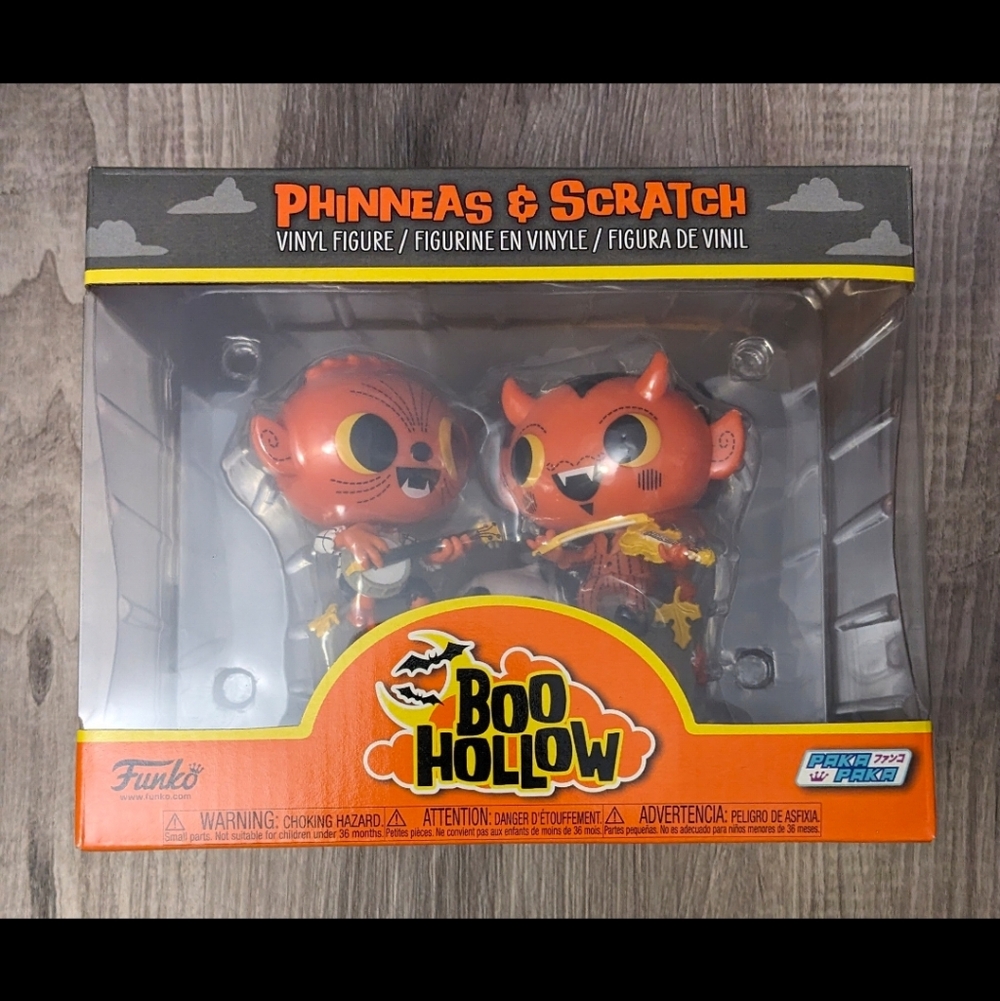 Funk Pop! Paka Paka Boo Hallow - Phinneas & Scratch Vinyl Figure *RETIRED*
